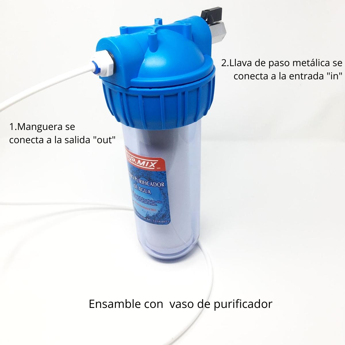 Purificador de agua doméstico bajo tarja aquex de 3 etapas – Albercas y  Equipos de la Bahia